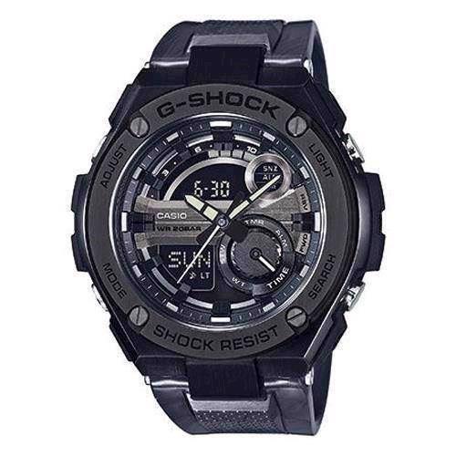 Image of IP sort rustfri stål G-Shock quartz multifunktion (5475) Herre ur fra Casio